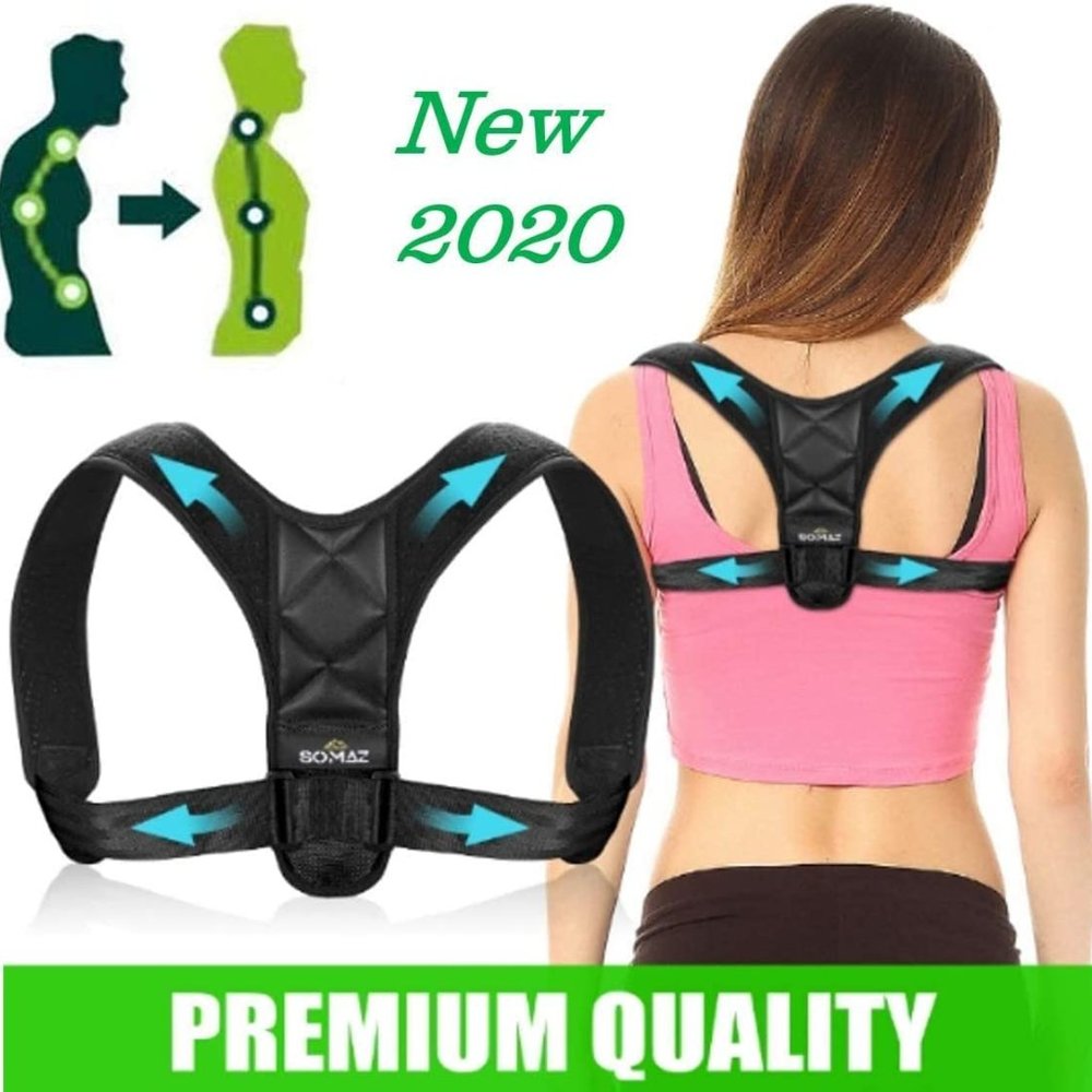 Somaz Posture Corrector Adjustable Upper Back Bra… - image 2